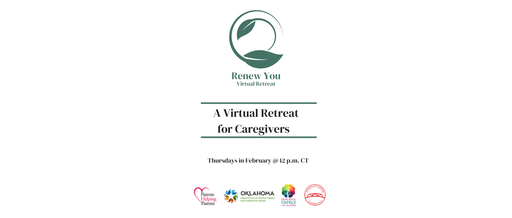 Renew You, a Virtual Retreat for Caregivers