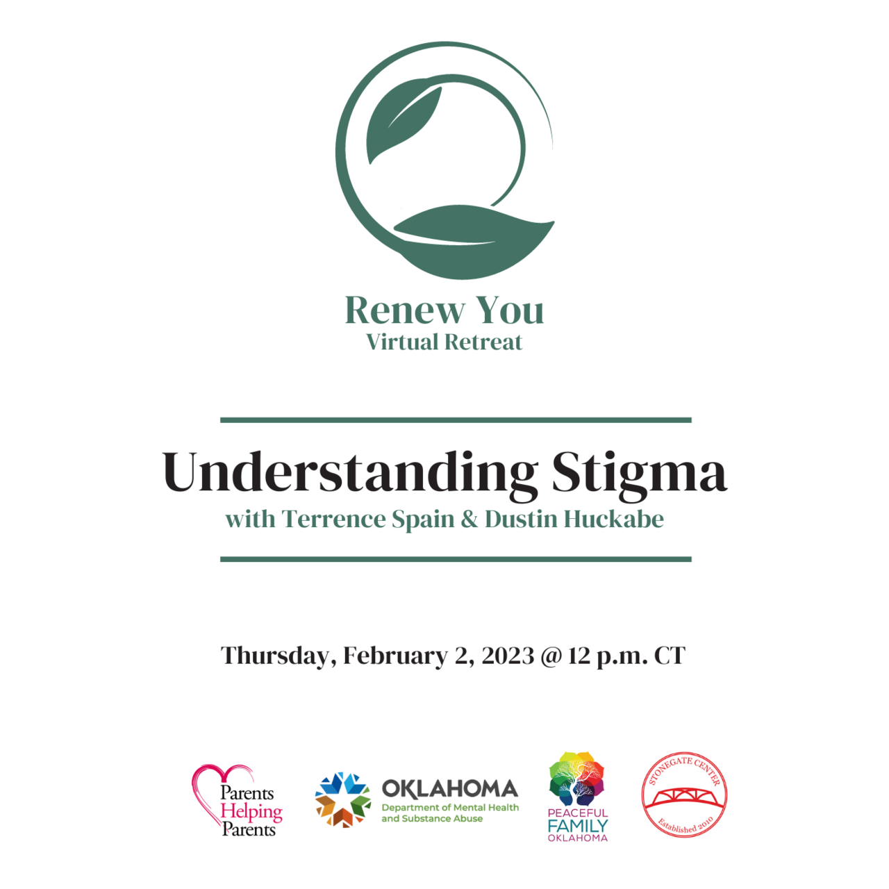 Renew You, Virtual Retreat for Caregivers Session, 