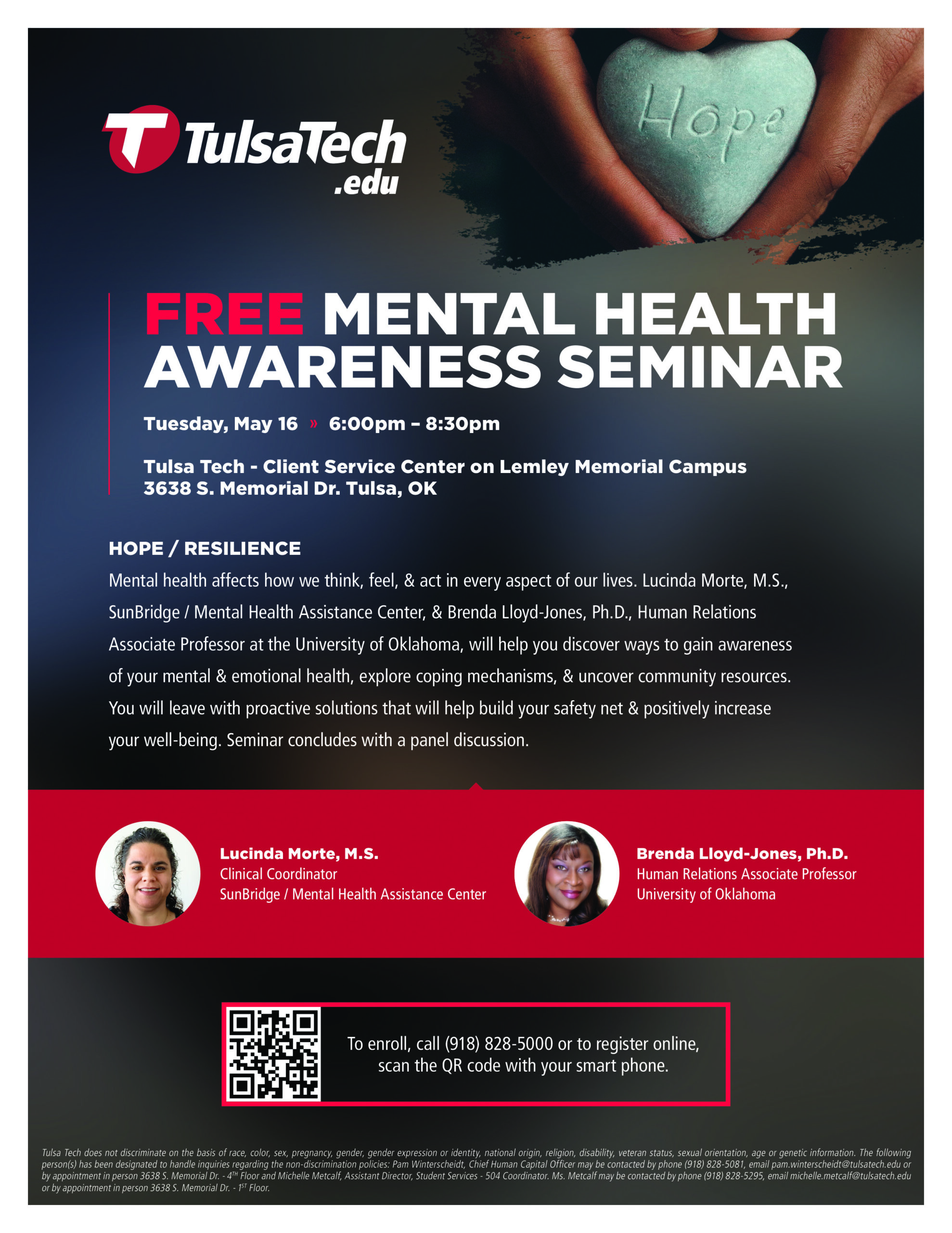 Free Mental Health Awareness Seminar