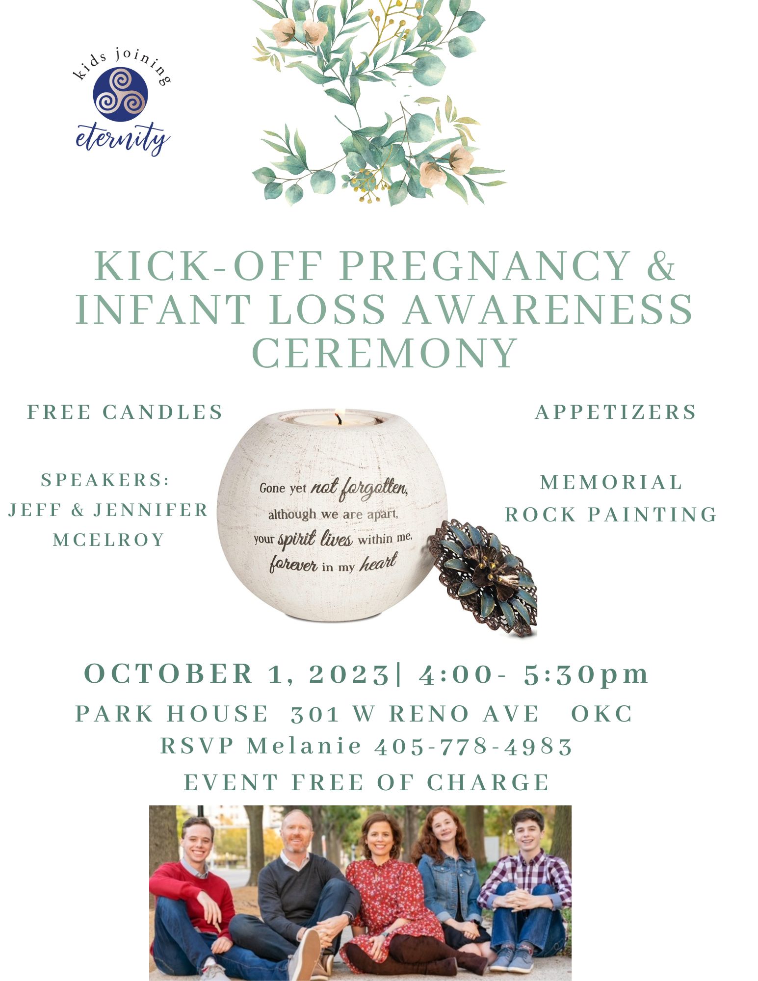 Pregnancy and Infant Loss Awareness Ceremony